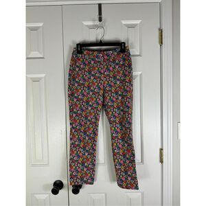 Boden Womens Floral Pants Size 2P